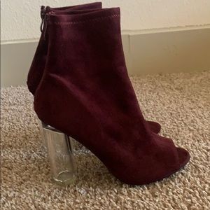 Burgandy heels